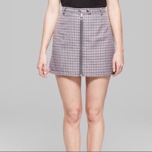 Plaid Skirt